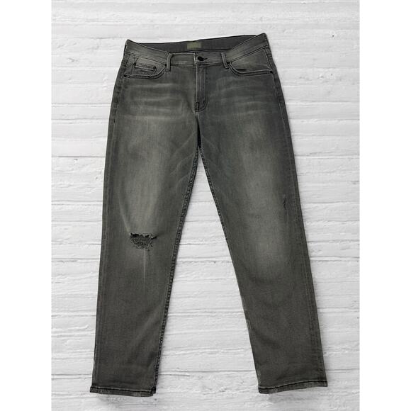 MOTHER The Dropout Ankle Jean in Last Chance Saloon SIze 28 Gray